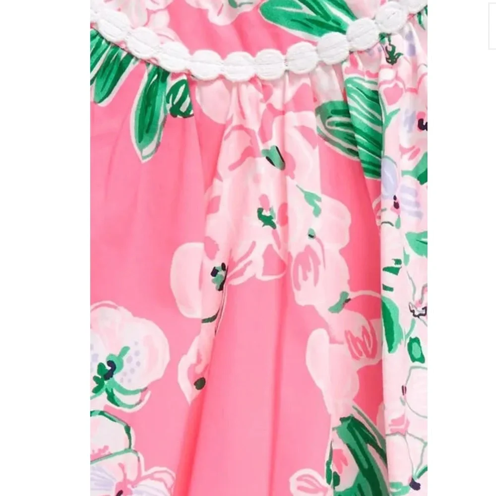 LILLY PULITZER®  Paloma Floral Bubble Dress & Bloomers Girls Toddler 12 18 Month